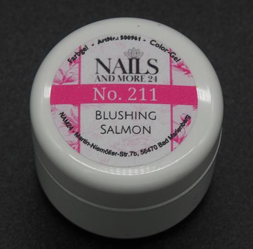 #211 Blushing Salmon 5g - NAM24 UV Farbgel